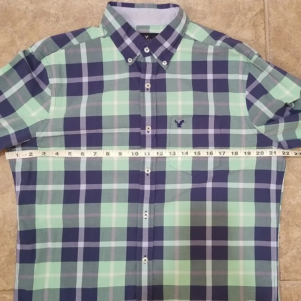 American Eagle Button Down Medium - Picture 6 of 9